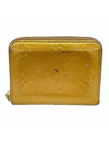 Louis Vuitton Louis Vuitton Vernis Zippy Coin Purse M91762 Beige Poodle (Women's) (view 1)