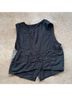 Jane Ashley Plaid Multi Color Vest Size L - photo 4