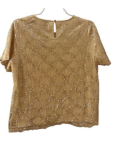 Adrianna Papell Short Sleeve Blouse (view 2)