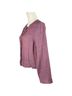 Flax 100% Linen Print Purple Jacket Size S - photo 6
