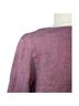Flax 100% Linen Print Purple Jacket Size S - photo 9
