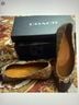 Coach Animal Print Brown Flats Size 10 - photo 3