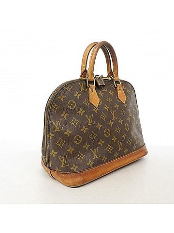 Louis Vuitton Louis Vuitton Alma Monogram Handbag M51130 Brown Women's (view 2)