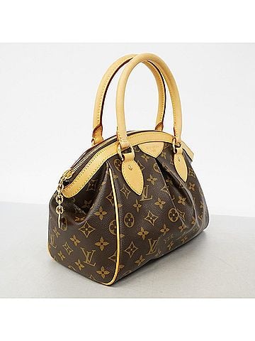 Louis Vuitton Louis Vuitton Monogram Tivoli PM Handbag M40143 Brown Women's (view 2)