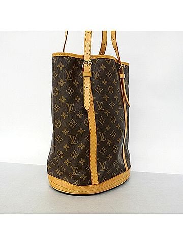 Louis Vuitton Louis Vuitton Monogram Bucket GM Tote Bag M42236 Brown (Women's) (view 2)