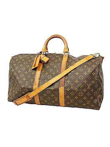 Louis Vuitton Louis Vuitton Monogram Keepall Bandoulière 50 Shoulder Bag M41416 Brown (Men's/Women's) (view 1)