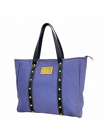 Louis Vuitton Louis Vuitton Antigua Cabas GM Tote Bag M40084 Blue Women's (view 1)