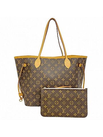 Louis Vuitton Louis Vuitton Monogram Neverfull MM Tote Bag M50366 Rose Ballerine (Women's) (view 1)