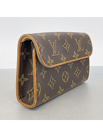 Louis Vuitton Louis Vuitton Bag/Waist Bag Monogram Pochette Florentine M51855 Brown Women's (view 2)