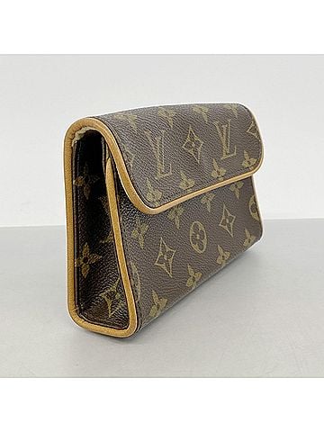 Louis Vuitton Louis Vuitton Bag/Waist Bag Monogram Pochette Florentine M51855 Brown Women's (view 2)