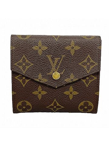 Louis Vuitton Louis Vuitton Tri-fold Wallet Monogram Portemonnaie Billet Carte Credit M61660 Brown Women's (view 1)