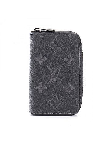 Louis Vuitton Louis Vuitton Zippy Coin Purse Vertical Monogram Eclipse Wallet - Men's Black M81662 (view 1)