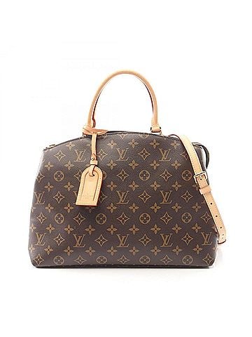 Louis Vuitton Louis Vuitton Grand Palais MM Monogram 2-Way Handbag, Coated Canvas and Leather, Pattern, Women's, Brown, M45898 (view 1)