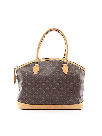 Louis Vuitton Louis Vuitton Lockit Horizontal Monogram Tote Bag Handbag, Coated Canvas and Leather, Monogram, Women's, Brown, M40104 (view 1)