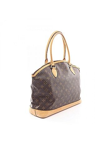 Louis Vuitton Louis Vuitton Lockit Horizontal Monogram Tote Bag Handbag, Coated Canvas and Leather, Monogram, Women's, Brown, M40104 (view 2)