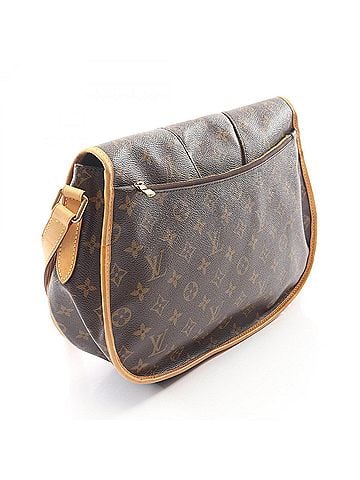 Louis Vuitton Louis Vuitton Menilmontant MM Monogram Shoulder Bag/Handbag, Coated Canvas and Leather, Pattern, Women's, Brown, M40473 (view 2)