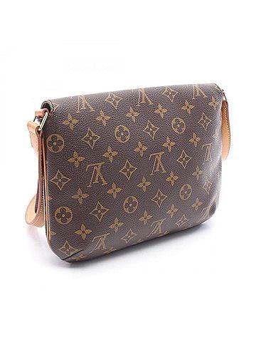 Louis Vuitton Louis Vuitton Musette Tango Short Strap Monogram Shoulder Bag/Handbag, Coated Canvas and Leather, Monogram, Women's, Brown, M51257 (view 2)