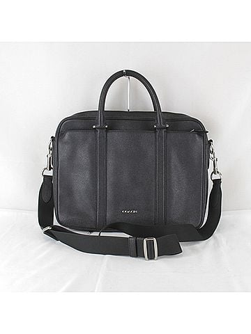 Coach COACH F59056 Briefcase Shoulder Bag Leather Black Women's (view 1)