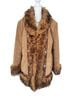 Gallery 100% Leather 100% Polyester 100% Acrylic Tan Brown Coat Size XL - photo 1