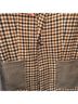 Steve Madden Plaid Brown Tan Black Blazer Size S - photo 4