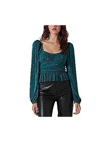 Astr Long Sleeve Blouse (view 1)