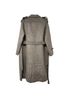 The Kooples Solid Gray Trenchcoat Size XL - photo 6