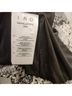 IRO 100% Lambskin 50% Nylon 50% Acetate Snake Print Black White Leather Jacket Size 8 - photo 6