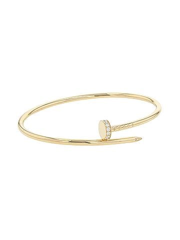 Cartier Cartier Juste un Clou Bracelet SM Small Model with 20 Diamonds (0.18ct total) in 18K Yellow Gold, Size 16 (B6066116) (view 1)