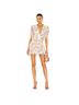 Amanda Uprichard 100% Polyester Floral Multi Color Cocktail Dress Size L - photo 1