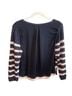 Moth Stripes Black Pink Cardigan Size XL - photo 2