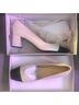Bandolino Black White Heels Size 11 - photo 3