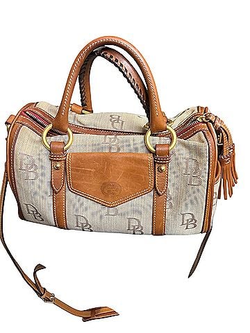 Dooney & Bourke Dommed/Rowan/satchel Leather Satchel (view 1)
