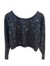 Lululemon Athletica Floral Black Long Sleeve Top Size XL - photo 1