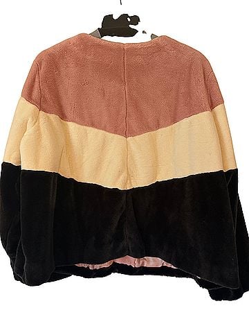 Serena Williams Signature Statement Faux Fur Jacket (view 2)