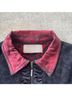Eva & Claudi 80% Wool 16% Acrylic 2% Polyester 2% Other 100% Cotton Animal Print Black Red Jacket Size S - photo 3