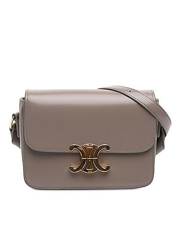 Céline Teen Shiny Calfskin Triomphe Crossbody (view 1)