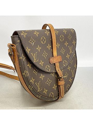 Louis Vuitton Louis Vuitton Monogram Chantilly MM Shoulder Bag M51233 Brown Women's (view 2)