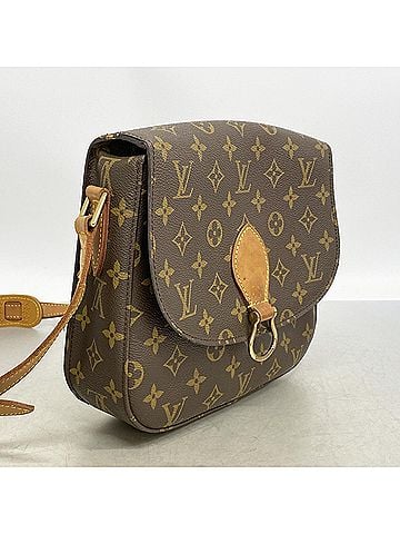 Louis Vuitton Louis Vuitton Monogram Saint Cloud GM Shoulder Bag M51242 Brown Women's (view 2)