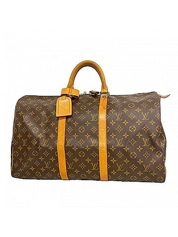 Louis Vuitton Louis Vuitton Bags - Boston Monogram Keepall 50 M41426 Brown Men's &amp; Women's (view 1)
