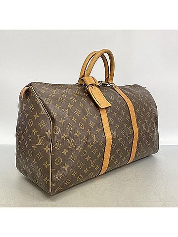 Louis Vuitton Louis Vuitton Bags - Boston Monogram Keepall 50 M41426 Brown Men's &amp; Women's (view 2)