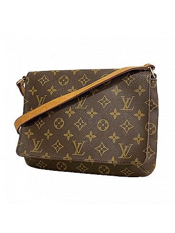 Louis Vuitton Louis Vuitton Monogram Musette Tango Short Strap Shoulder Bag M51257 Brown Women's (view 1)