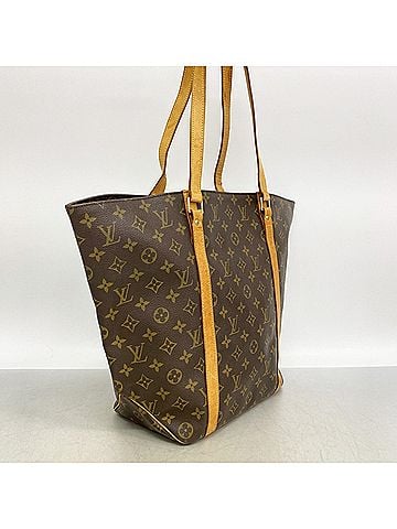 Louis Vuitton Louis Vuitton Monogram Sac Shoulder Bag M51108 Brown Women's (view 2)