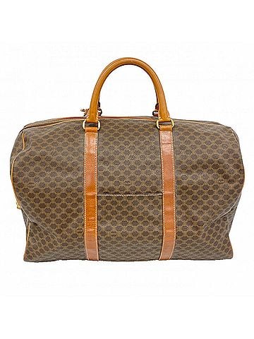 Céline Celine bag, Boston Macadam pattern, brown, for men and women. (view 1)