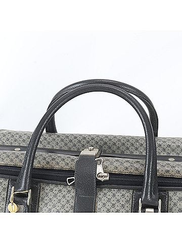 Gucci Gucci Leather Boston Handbag Tote Bag Carry-on Navy Blue Brand Men's (view 2)