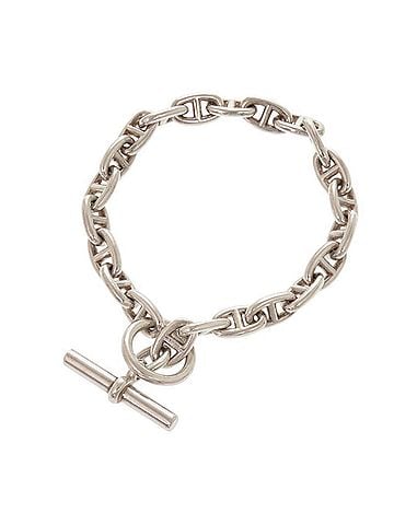 Hermès Hermes Chaine d'Ancre TPM 22-link Sterling Silver 925 Bracelet 1564HERMES (view 1)