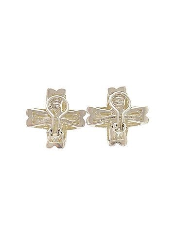 Tiffany & Co. Tiffany &amp; Co. Signature Sterling Silver 925 Earrings, Silver, 0376 (view 2)