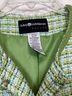 Sag Harbor 60% Cotton 40% Acrylic 100% Polyester Plaid Green Blue White Blazer Size L - photo 5