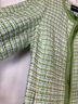 Sag Harbor 60% Cotton 40% Acrylic 100% Polyester Plaid Green Blue White Blazer Size L - photo 8