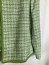 Sag Harbor 60% Cotton 40% Acrylic 100% Polyester Plaid Green Blue White Blazer Size L - photo 4
