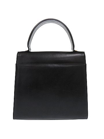 Salvatore Ferragamo Salvatore Ferragamo One-Handle Vara Ribbon L21 5301 Leather Black Handbag 0379Salvatore (view 2)